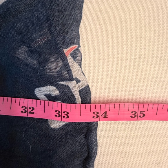 New England Patriots Sheer Logo Infinity Fan Bohemian Superbowl Football Scarf - Picture 7 of 8